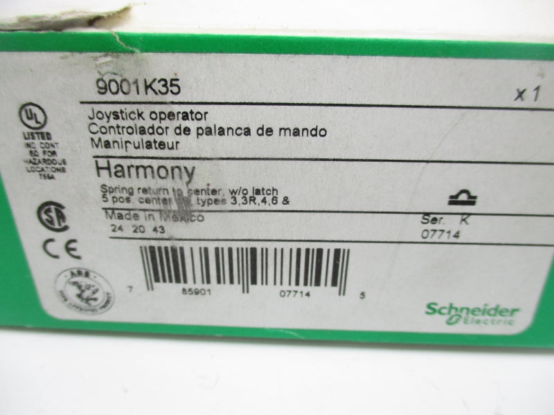 SCHNEIDER ELECTRIC 9001K35 SER. K NSMP