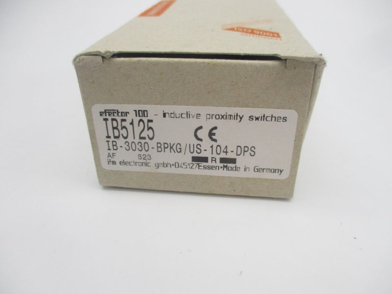 IFM EFECTOR IB-3030-BPKG/US-104-DPS IB5125 10-36VDC NSMP