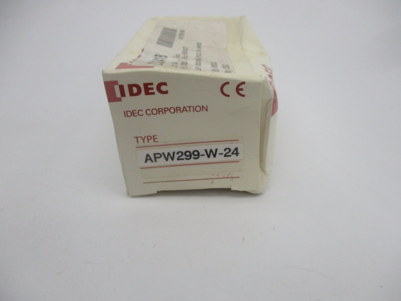 IDEC APW299-W-24 120-600VAC 10A NSMP