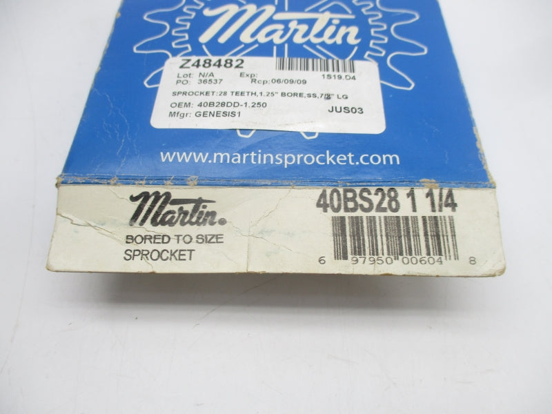 MARTIN 40BS28-1-1/4 NSMP
