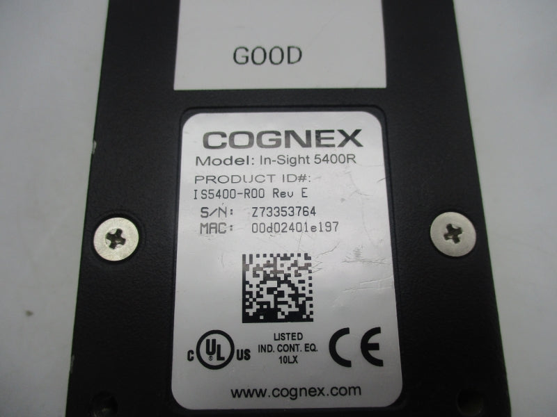COGNEX IS5400-R00 24VDC UNMP