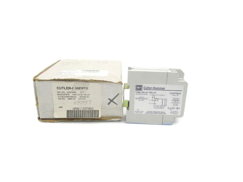 CUTLER HAMMER C320TM3A SER. B1 120VAC .3-3S NSMP