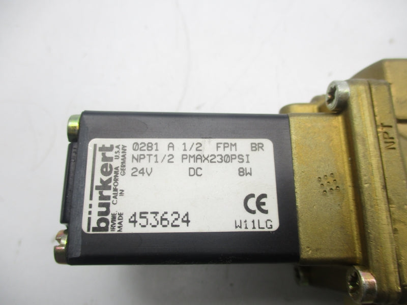 BURKERT 453624 24VDC NSNP