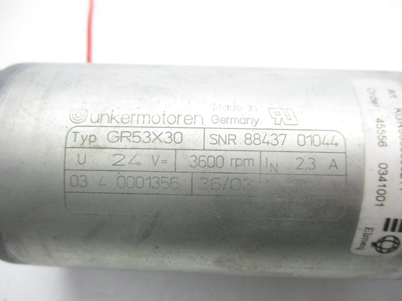 DUNKERMOTOREN GR53X30 24V 2.3A UNMP