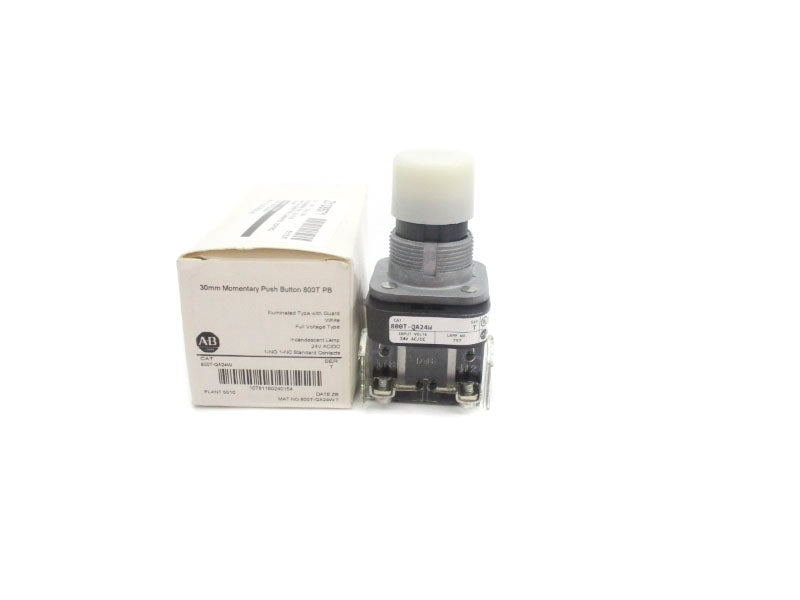 ALLEN BRADLEY 800T-QA24W SER. T 24VAC/DC (AS PICTURED) (WH) NSMP
