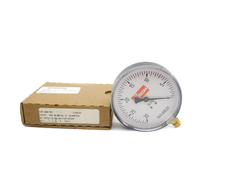 BUSCH 545.008.01 30"HG 4" NSMP