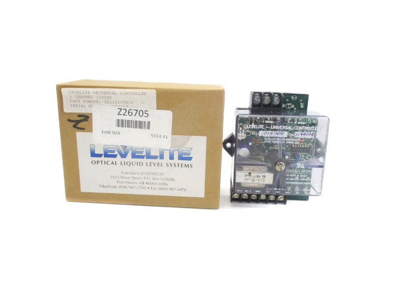 LEVELITE SYSTEMS GLL101S1N10 120VAC 10A NSMP