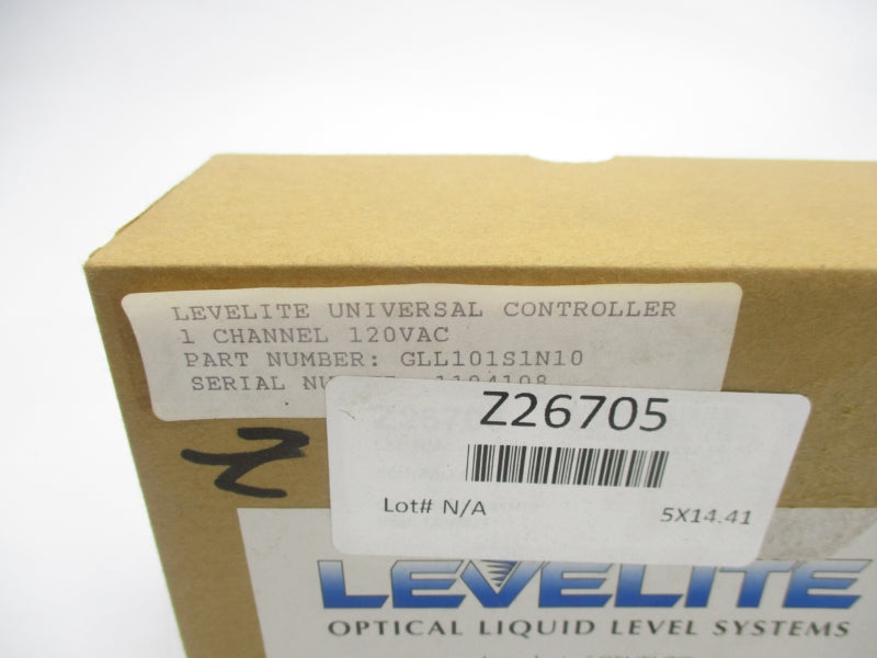 LEVELITE SYSTEMS GLL101S1N10 120VAC 10A NSMP
