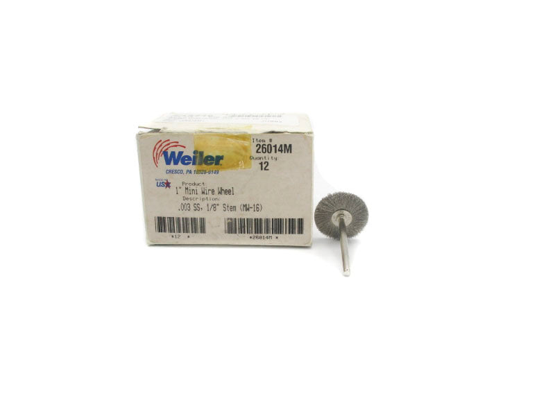 WEILER 26014M 1" (PKG OF 12) NSMP