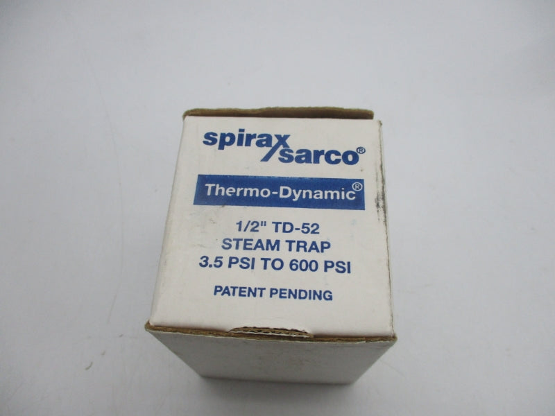 SPIRAX SARCO 1/2-TD-52 3.5-600PSI NSMP
