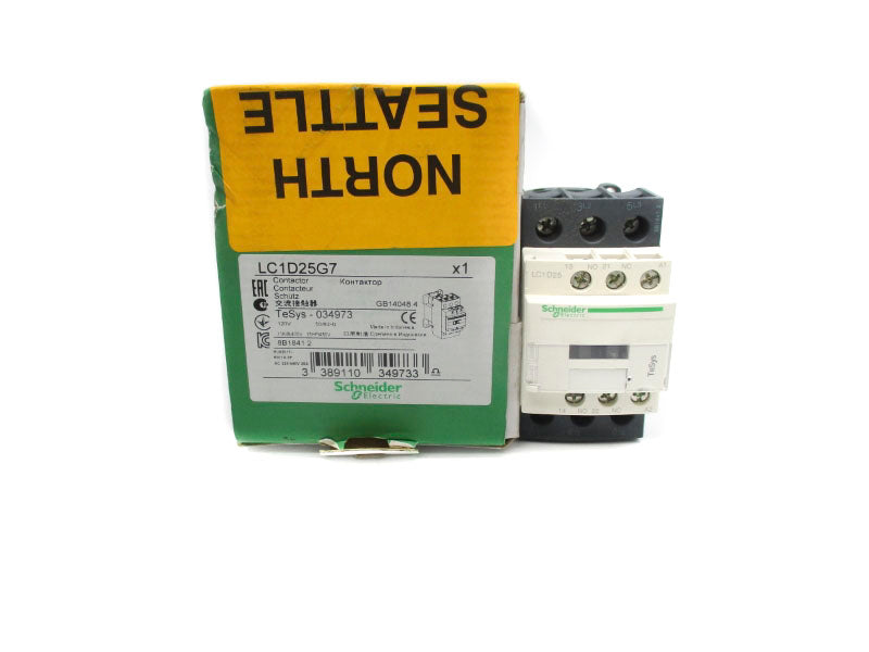 SCHNEIDER ELECTRIC LC1D25G7 120V 40A NSMP
