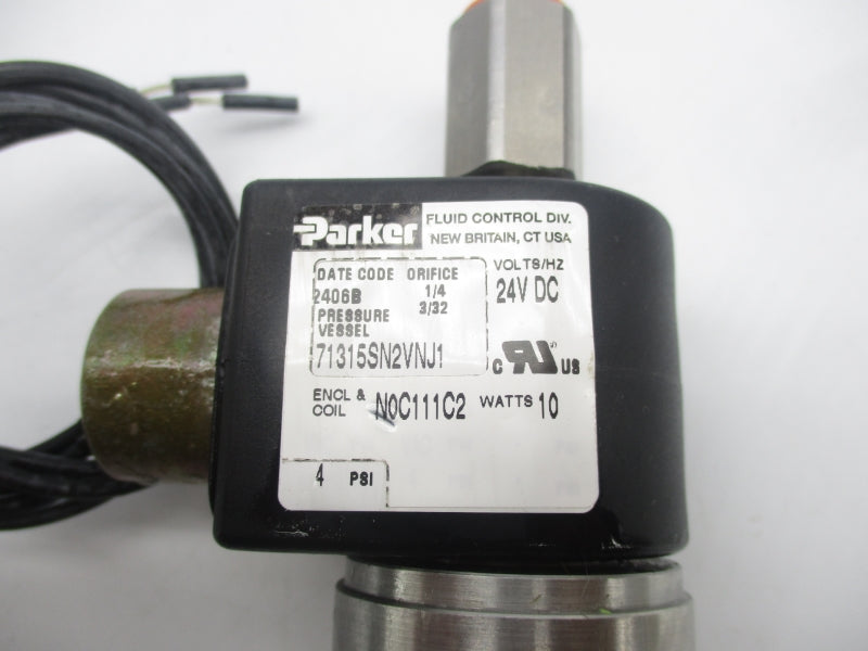 PARKER 71315SN2VNJ1N0C111C2 24VDC 4PSI NSNP