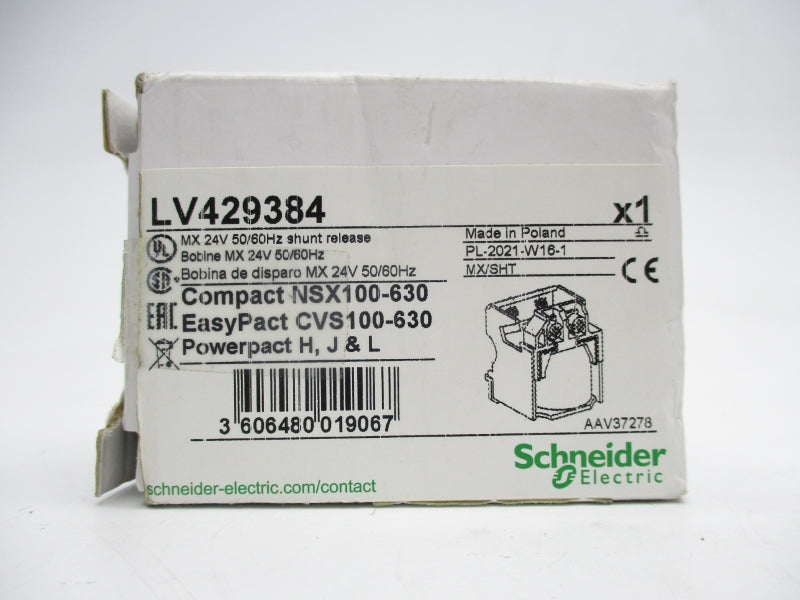 SCHNEIDER ELECTRIC LV429384 24V NSMP