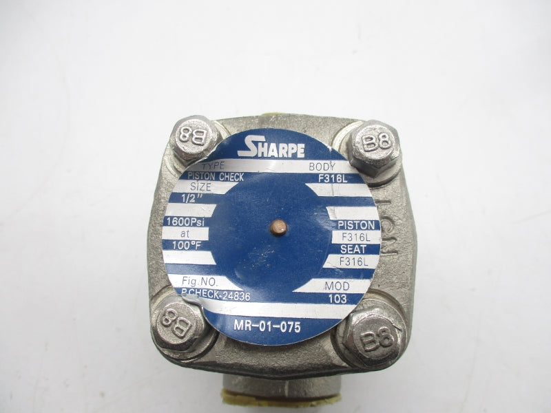 SHARPE P.CHECK-24836 MR-01-75 1600PSI 1/2" NSNP