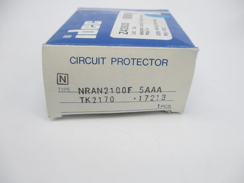 IDEC NRAN2100F-5AAA 250VAC 5A NSMP