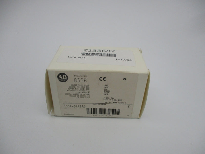ALLEN BRADLEY 855E-G24SA3 SER. A 24V (WH) NSMP