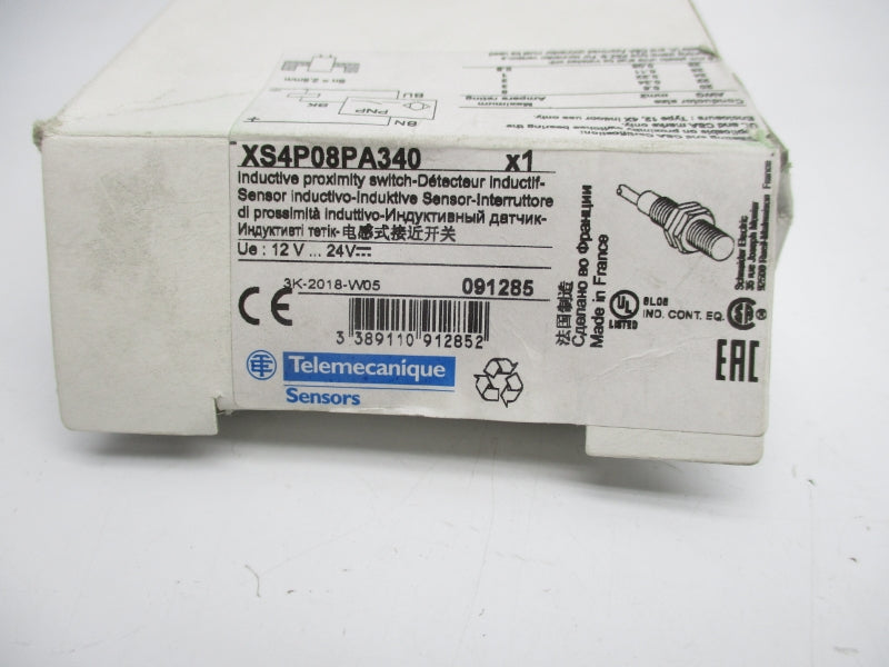 TELEMECANIQUE XS4P08PA340 12-24V NSMP