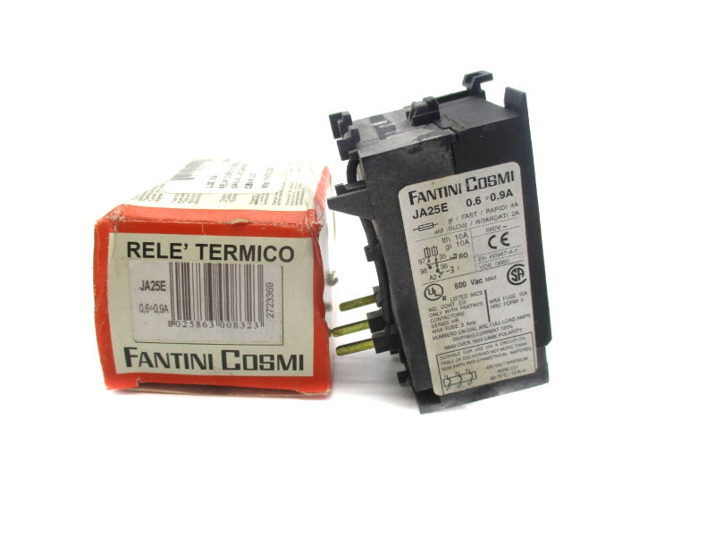 FANTINI COSMI JA25E 600VAC 0.6-0.9A NSMP