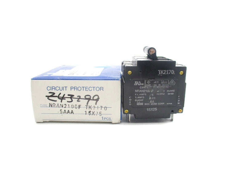 IDEC NRAN2100F-5AAA TK2170 250VAC 5A NSMP