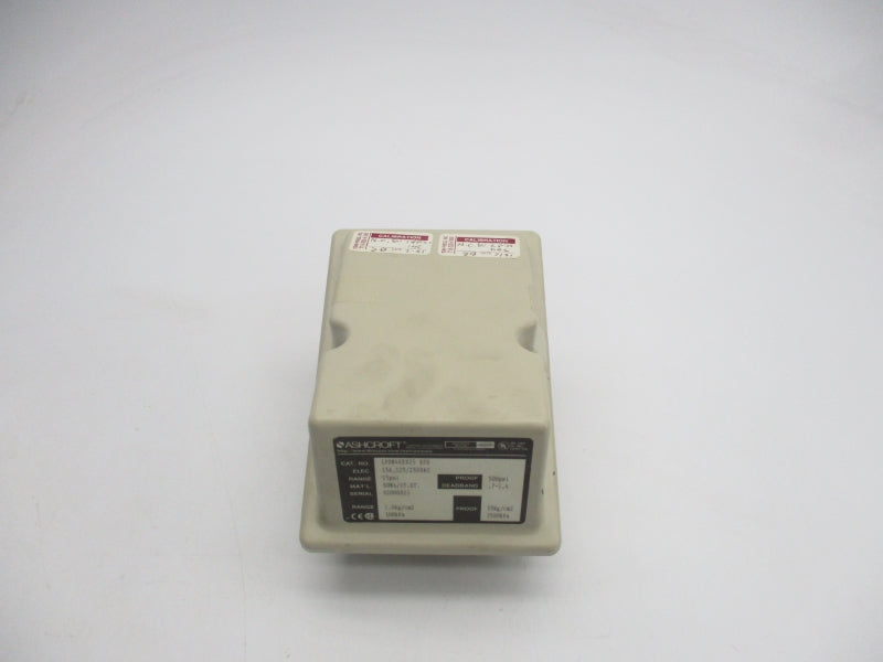 ASHCROFT LPDN4KKB25XFS 125/250VAC 15A 15PSI NSNP