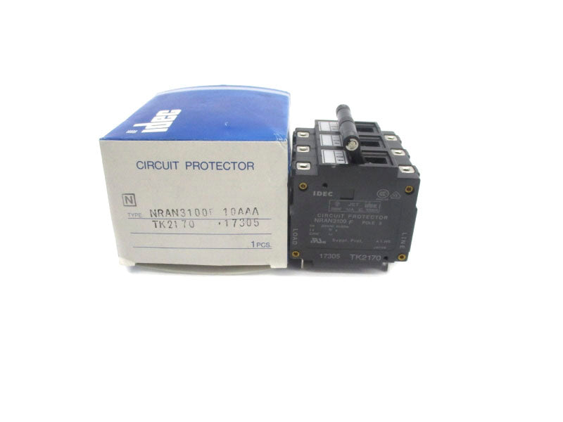 IDEC NRAN3100F-10AAA 250VAC 10A NSMP
