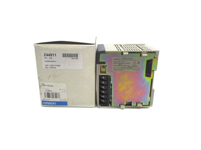OMRON CQM1-PA206 100-240VAC 6A NSMP