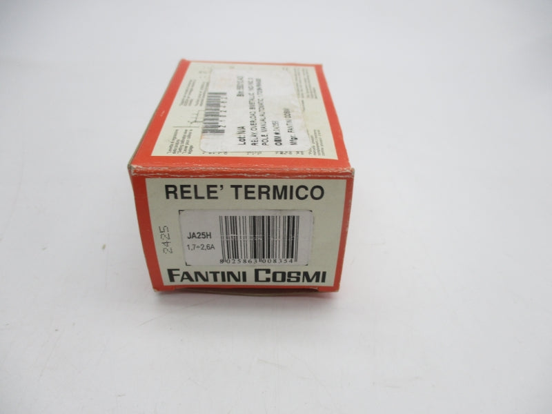 FANTINI COSMI JA25H 600VAC 1.7-2.6A NSMP