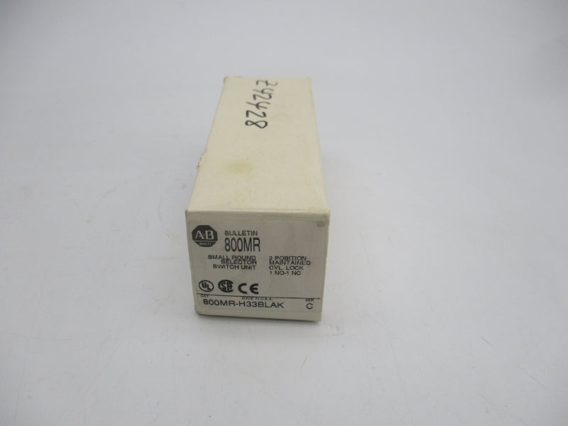 ALLEN BRADLEY 800MR-H33BLAK SER. C (WH) NSMP
