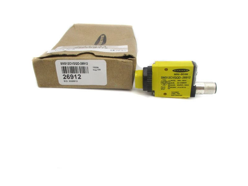 BANNER ENGINEERING SM312CVGQD-26912 26912 10-30VDC NSMP