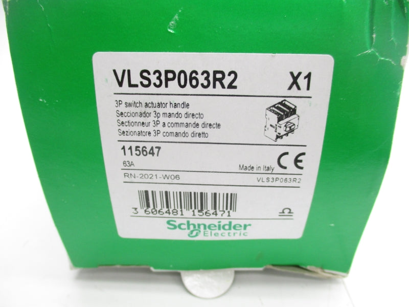 SCHNEIDER ELECTRIC VLS3P063R2 600VAC 63A NSMP