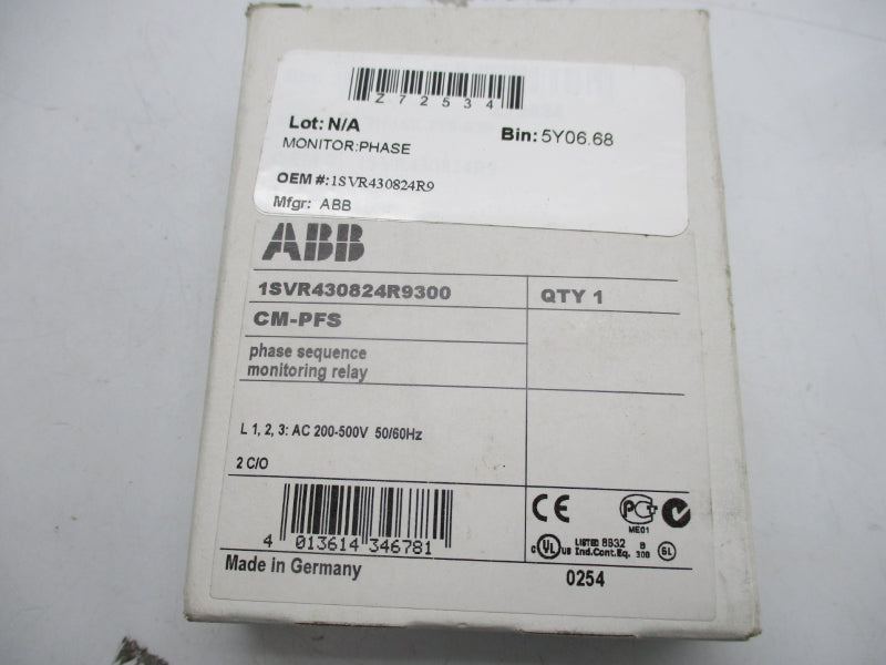ABB 1SVR430824R9300 CM-PFS 200-500VAC NSMP