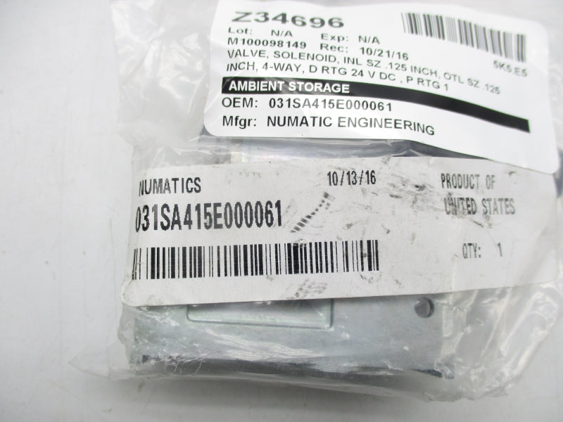 NUMATICS 031SA415E000061 NSMP