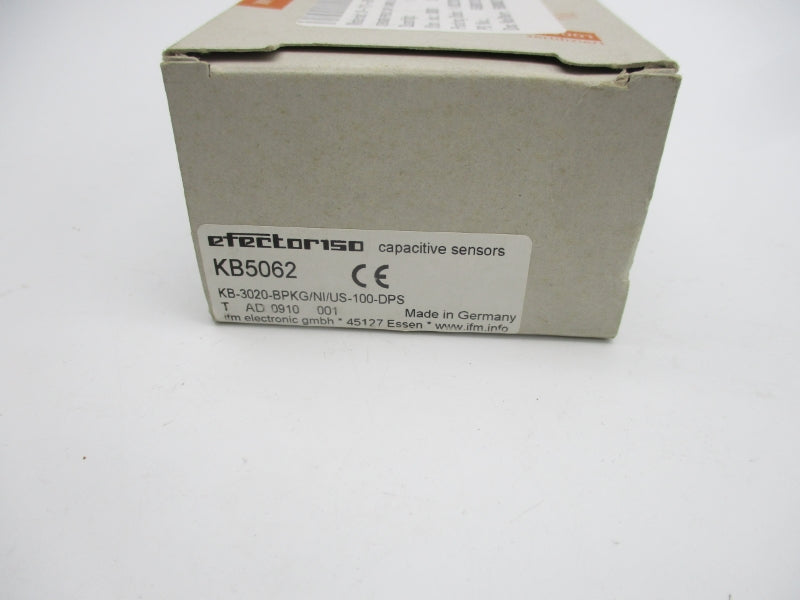 IFM EFECTOR KB-3020-BPKG/NI/US-100-DPS KB5062 10-36VDC NSMP
