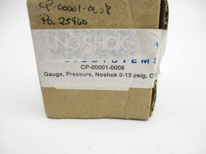 NOSHOK CP-00001-0008 0-15PSI NSMP
