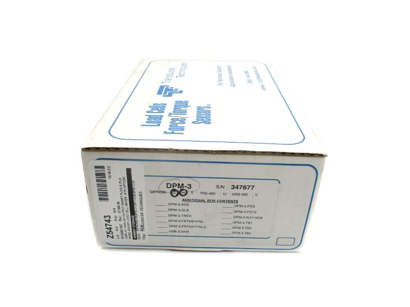 TRANSDUCER TECHNIQUES DPM-3 NSFS