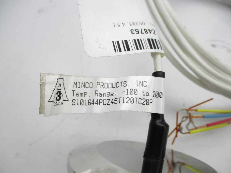 MINCO PRODUCTS S101644PDZ45T120TC20P -100-200'C NSNP