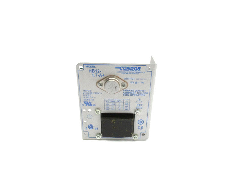 CONDOR HB12-1.7-A 215/230-240V 0.6/0.5/0.3A NSNP