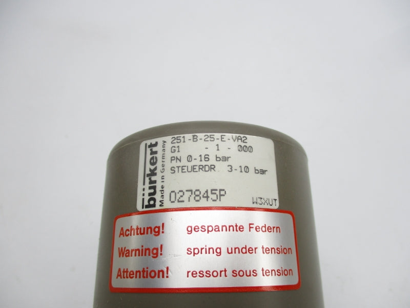 BURKERT 251-B-25-E-VA2 027845P NSNP
