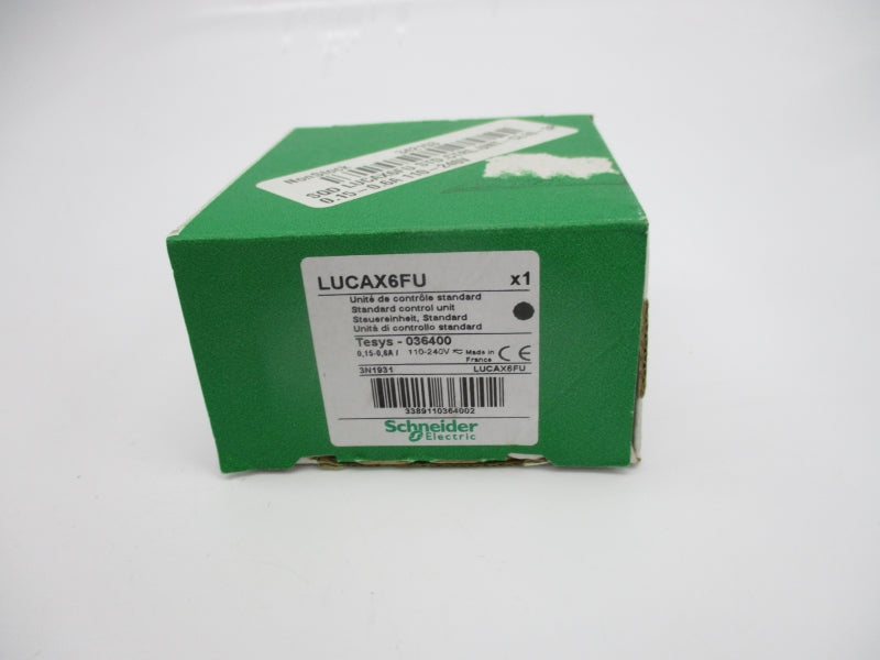 SCHNEIDER ELECTRIC LUCAX6FU 110-240V 0.15-0.6A NSMP