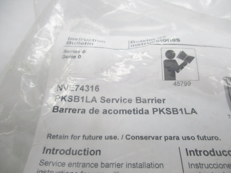 SQUARE D NVE74316 SER. 0 PKSB1LA NSMP
