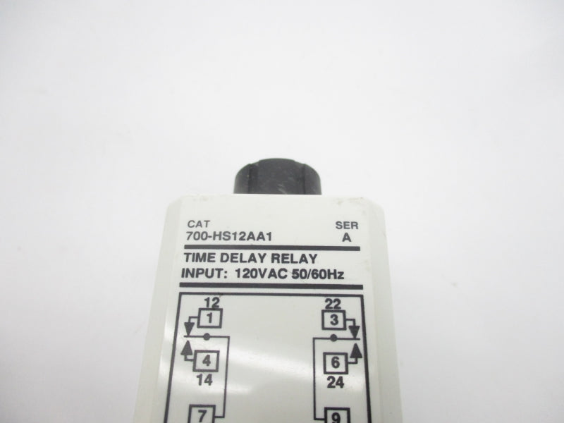 ALLEN BRADLEY 700-HS12AA1 SER. A 120VAC 0.1-10S NSNP