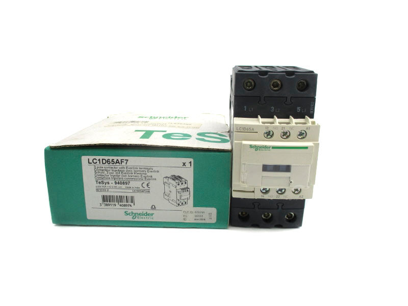 SCHNEIDER ELECTRIC LC1D65AF7 110VAC 65A NSMP