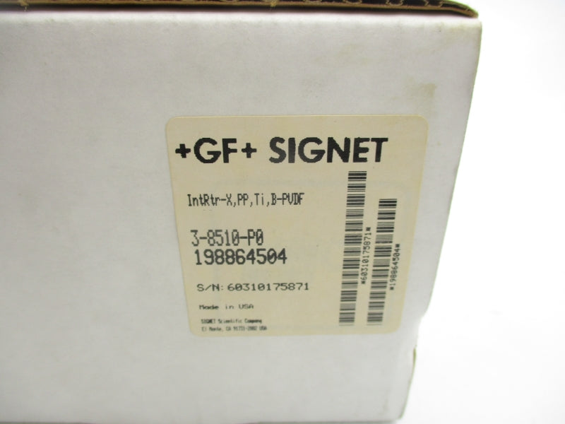 GF SIGNET 3-8510-P0 198864504 NSMP