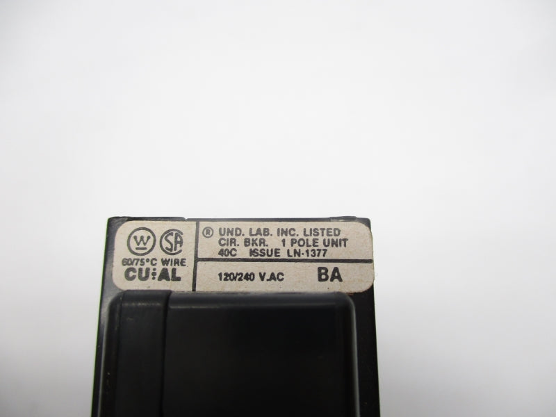 WESTINGHOUSE BA140 120/240VAC 40A NSNP