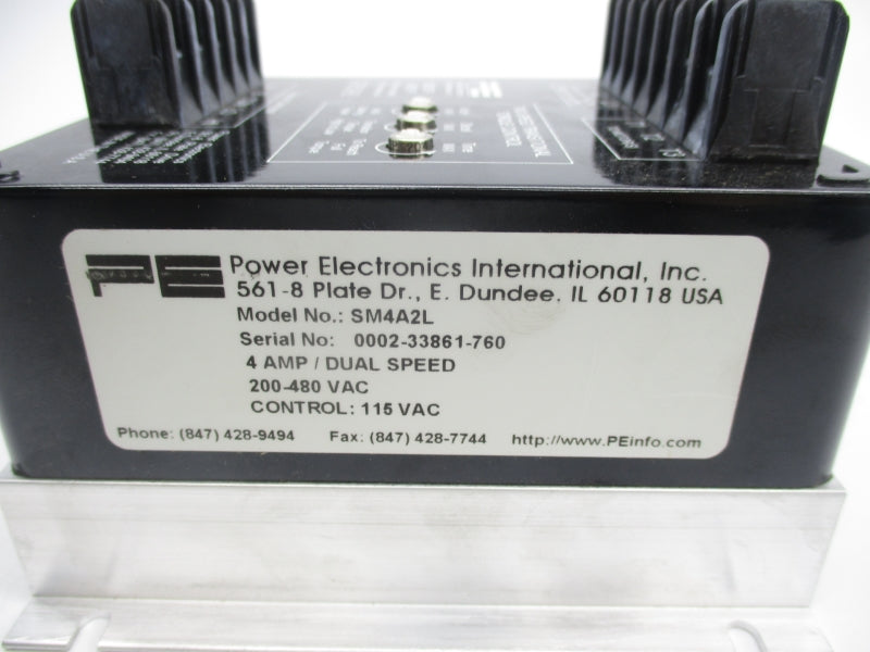 POWER ELECTRONICS INTERNATIONAL SM4A2L 115VAC 4A NSNP