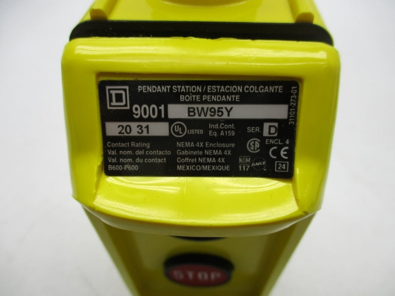 SQUARE D 9001BW95Y SER. D NSNP