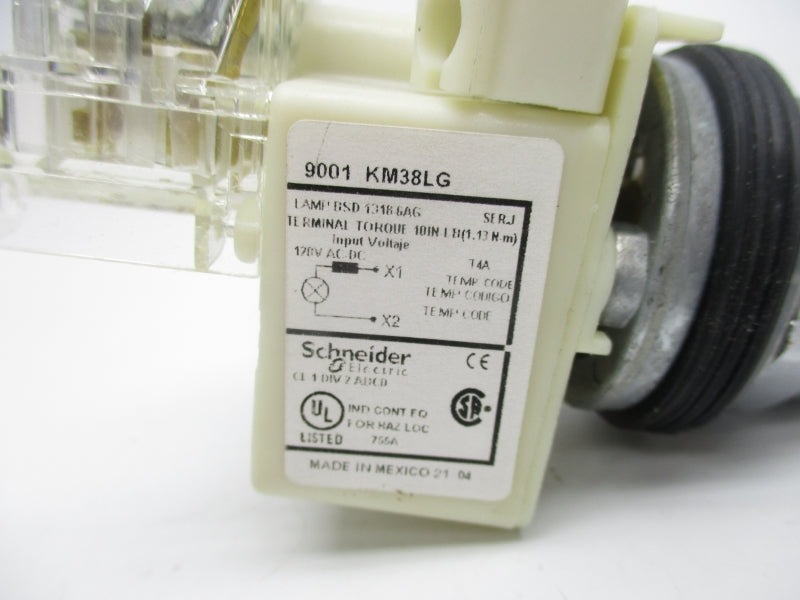 SQUARE D 9001KM38LG SER. J 120VAC/DC NSNP