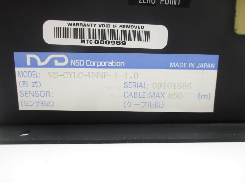 NSD VS-CYLC-UNNP-1-1.0 NSNP