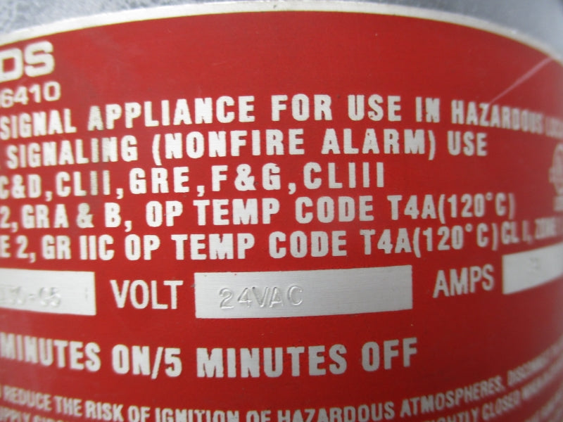 EDWARDS B-KM-8130-G5 24VAC 2A UNMP