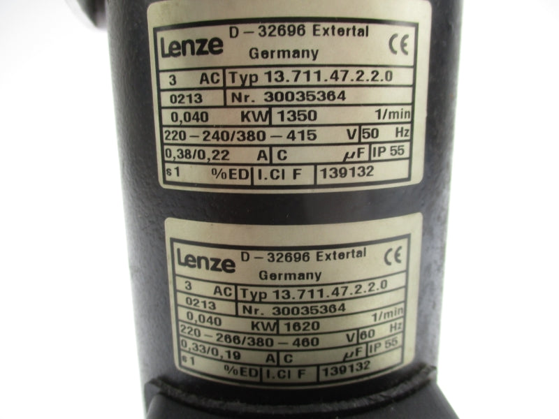 LENZE D-32696 13.711.47.2.2.0 220-240/380-415V 0.38/0.22A NSNP